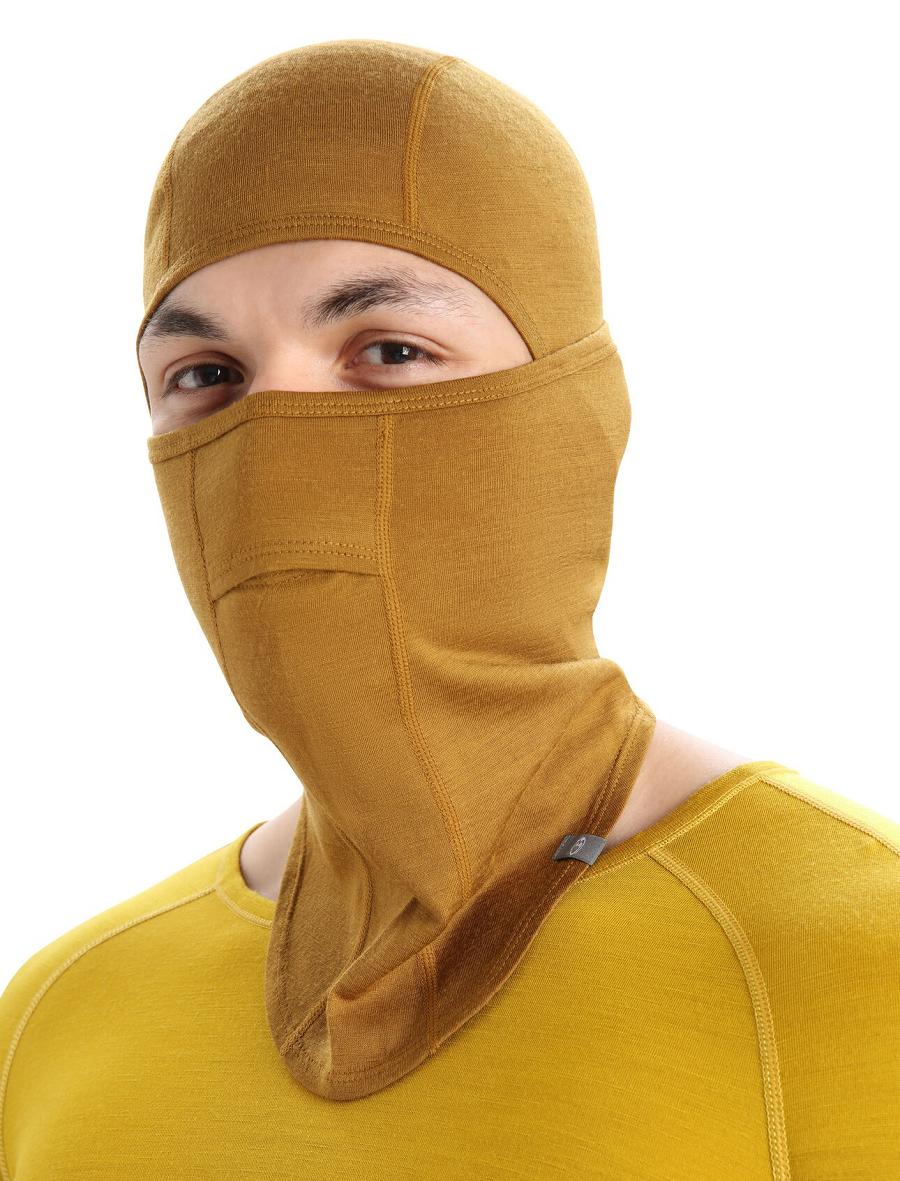 Clove Icebreaker Unisex Merino Oasis Balaclava Men's Headband | AU 1082MQZA